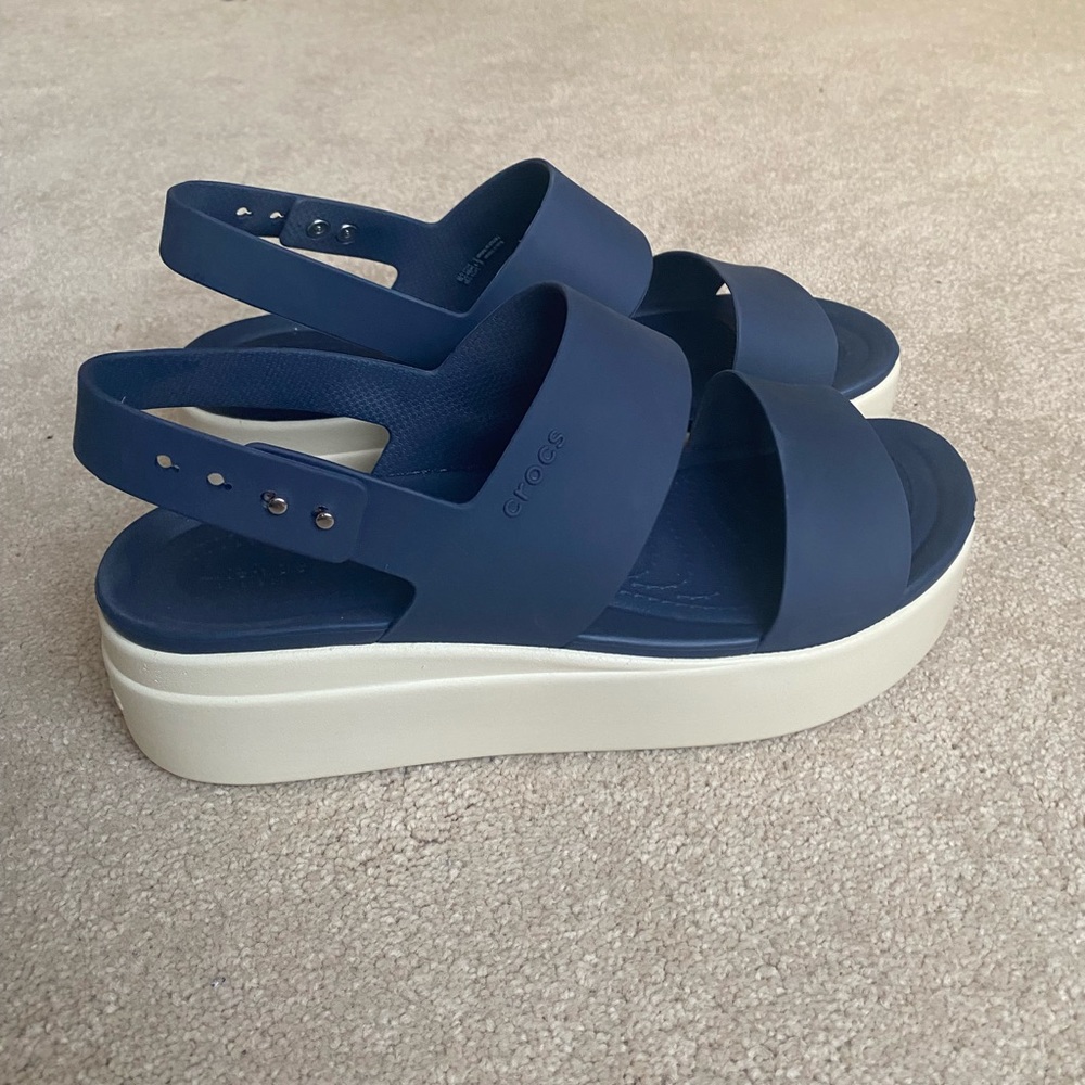 Crocs Low Wedge Sandals